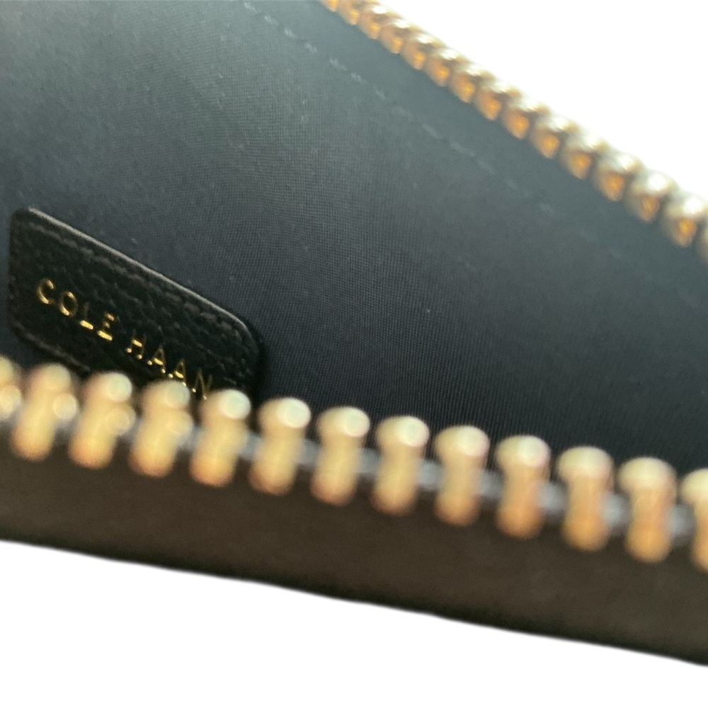 Cole Haan Black Leather Pouch - Picture 4 of 4